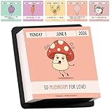 Motivierender Desktop-Kalender 2026, Ewiges Zitate-Ornament, Kleine Täglicher Wendekalender Mit Inspirierenden Zitaten, Schreibtisch-Büro-Dekoration Für Lehrerinnen, Arbeitsheim, Heimschule