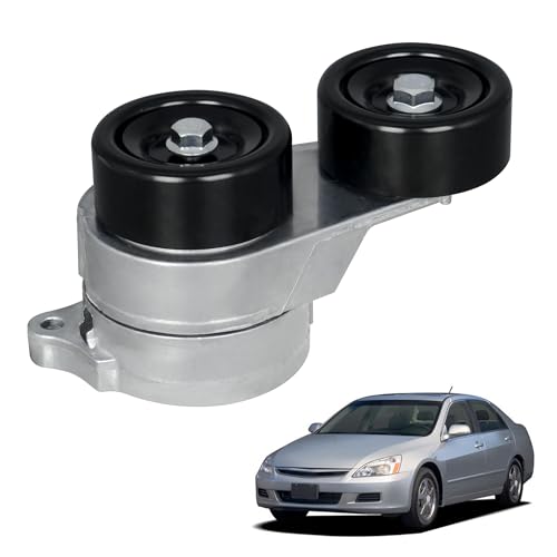 Yongtoparts 38332 Drive Belt Tensioner Assembly w/Pulley Compatible with Acura MDX 2003-2013 RL TL ZDX, Honda Accord 2003-2012 Odyssey 2005-2010 Pilot Ridgeline Replace OE 31170RCAA01 04317-RCA-305
