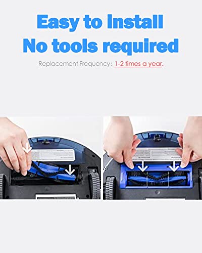 Image of BBT BAMBOOST Brushes and Filters Compatible with Eufy G40+, G40, G40 Hybrid+, Eufy Robovac 11S, 11S PLUS, 12, 15C, 15T, 25C, 30, 30C, 35C
