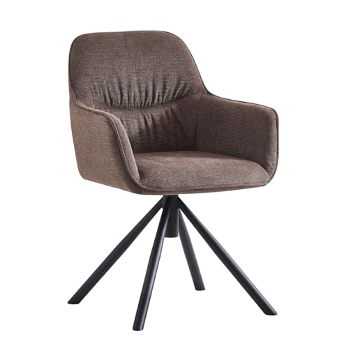 B&D home Esszimmerstuhl Latona, Drehstuhl Polsterstuhl Loungesessel...