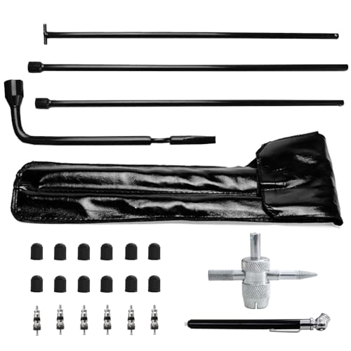 Image of Spare Tire Removal Tool Kit Tire Lug Wrench Handle Tire Removal Replacement Kit Fit For Nissan Frontier Armada Pathfinder Xterra Titan Jx35 Qx4 Infiniti Qx56 Qx60