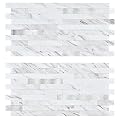 Midcard 20 Sheets Peel and Stick Backsplash PVC Wall Tile,for Kitchen Backsplash