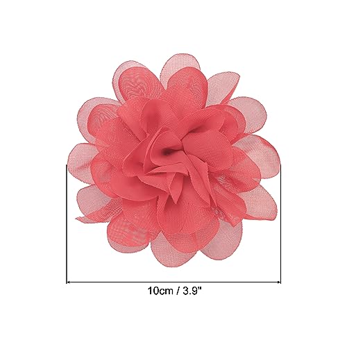 PATIKIL 3.9" Chiffon Flowers - Image 2