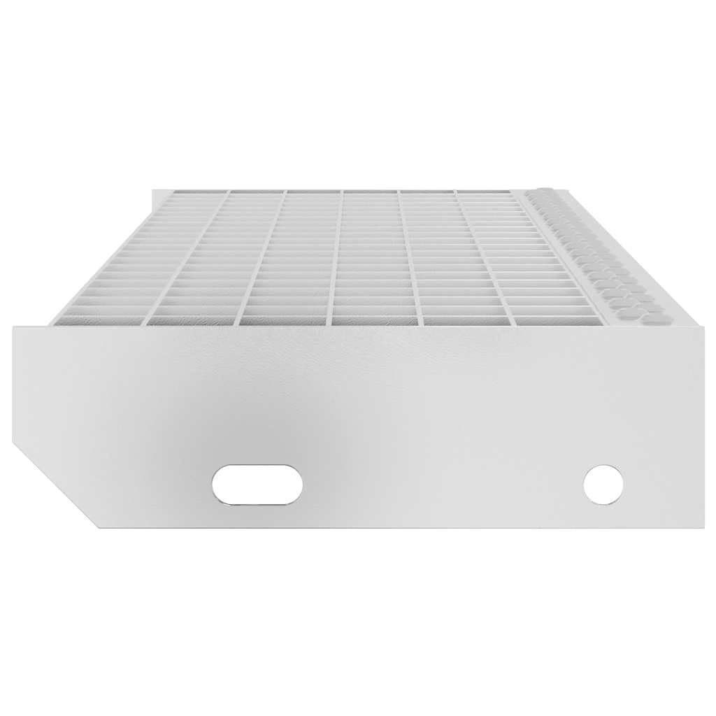 Gradino in Griglia 60x24x7 cm Acciaio Zincato -155682