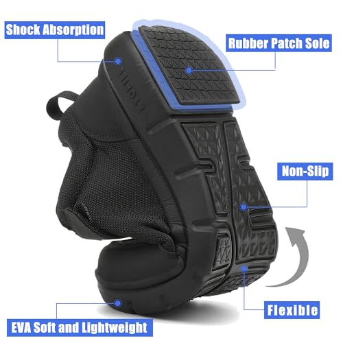 Wide Toe Box Walking Shoes Men Lace-Free Adjustable Extra Wide Width Sneaker Slip on Loafers Diabetic Shoes with Arch Support for Swollen Feet Pain Relief4