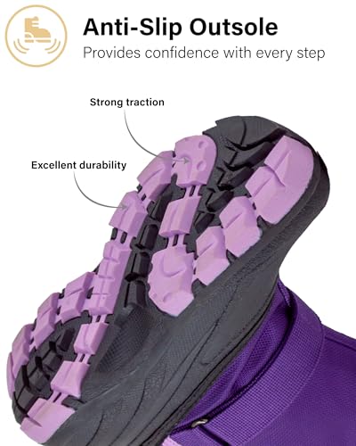 Ice Fields Snowblaster Little and Big Kid High Snow Winter Boots, Warm, Waterproof Shell4