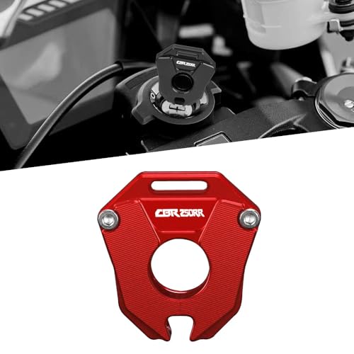 FOR CBR250RR CBR250RR 2017-2024オートバイキーカバーキャップキーケースシェルプロテクター (レッド)