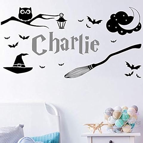 Miro Signs Harry Style Personalised Potter Font WallSticker Custom Decal Kids Bedroom Cover