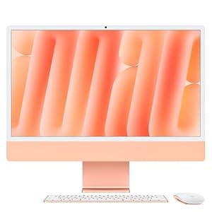 Apple 2024 iMac All-in-One Desktop Computer with M4 chip with 10-core CPU a...