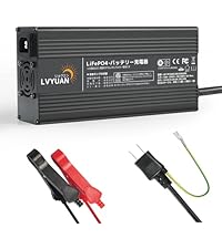 Amazon.co.jp: 【全自動LiFePO4バッテリー充電器】LVYUAN 14.6V 20A