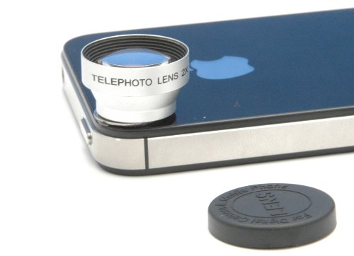 Inteligente SM200 Telefoto 2 para el iPhone 5 / 5S / Samsung Galaxy S4 Negro