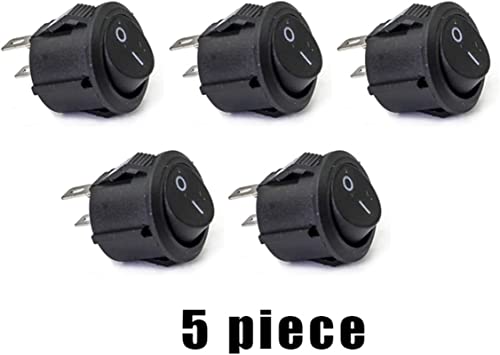 Bouton d'interrupteur d'alimentation rond et compact 16 mm avec 2 broches - 3