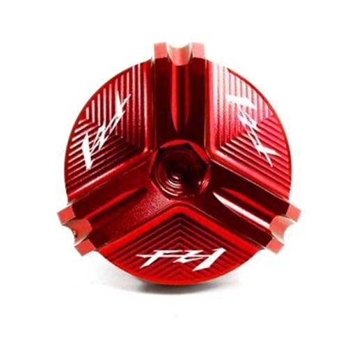 Cubierta de depósito de líquido de frenos para FZ1 Fazer 2006-2015, aluminio resistente EP Red