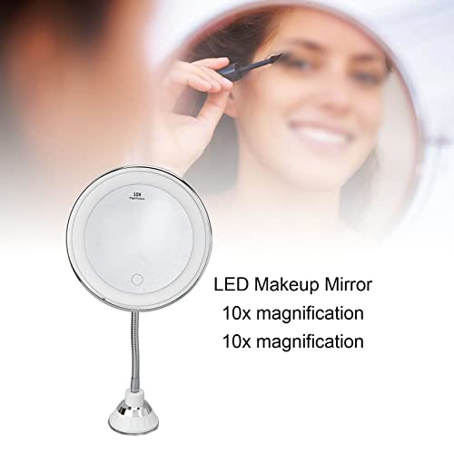 Espejo Maquillaje LED 10x Doble Cara con Luz Ajustable miniatura 6