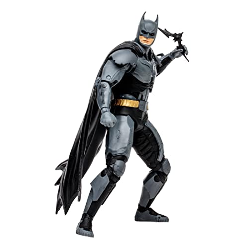 Dc Direct - Page Punchers 7" Figure With Comic - Injustice 2 - Batman #TOP2