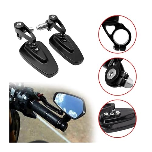 Espejos Laterales de Moto para Manillar en Xmax y MT 10 5