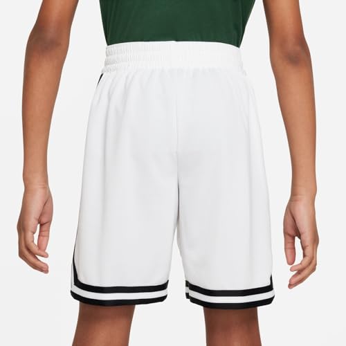 Nike Dri-FIT DNA Big Kids' (Boys') Basketball Shorts (White/Black, FJ6802-100) Size Medium4
