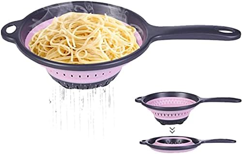 Collapsible Colander Strainer Colander 2 Quart Collapsible Colanders & Food Strainer Over the Sink Colander…