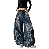 Associations : Parfait comme pantalon streetwear, il se marie facilement avec des crop tops, des sweats à capuche oversize, des t-shirts imprimés ou des baskets imposantes pour créer un style baggy unisexe tendance et confortable, idéal au quotidien, pour le skate ou la danse