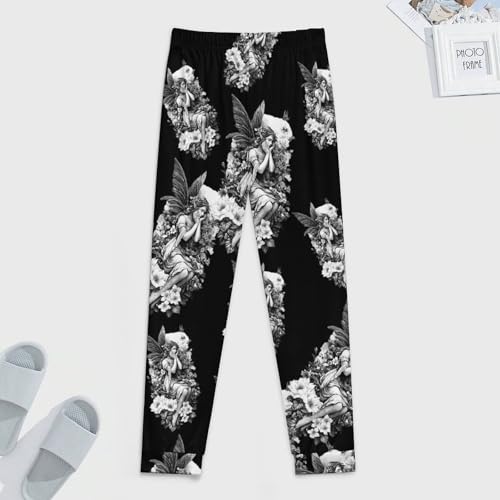 Elfs Fairys Butterflys Florals Men's Pajama Pants Lounge Pant Sleepwear PJ Bottoms3