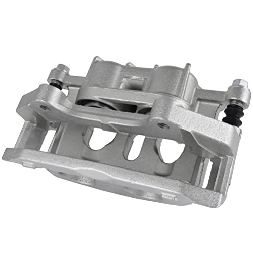 Image of SCITOO 18B5469 Front Right Disc Brake Caliper w /Bracket Fit for Ford for Explorer 2013-2016,for Ford for Police Interceptor Utility 2013-2016,for Lincoln MKT 2013-2018, Double Pistons