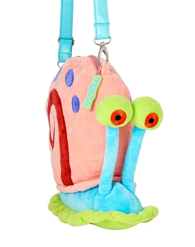 Spirit Halloween SpongeBob SquarePants Gary the Snail Plush Crossbody Bag | Officially Licensed | Adjustable Strap4