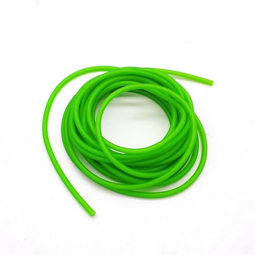 flexiable rubber Rubber 1632 1636 1745 2050 3060 Powerful Outdoor Accessories 10 meter Latex Tube Green Antifreeze drain elastic (Color : 10m 2040 fluor Green)