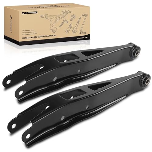 A-Premium 2 x Rear Rearward Lower Control Arm with Bushing Compatible with Subaru & Toyota & Scion - 2009-2024 - Outback Forester Impreza Crosstrek Legacy XV Crosstrek BRZ WRX WRX STI 86 FR-S