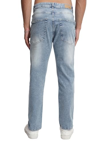 Image of Highlander Men's Straight Fit Jeans | Stretchable | Everyday Comfort & Style| Jeans for Man