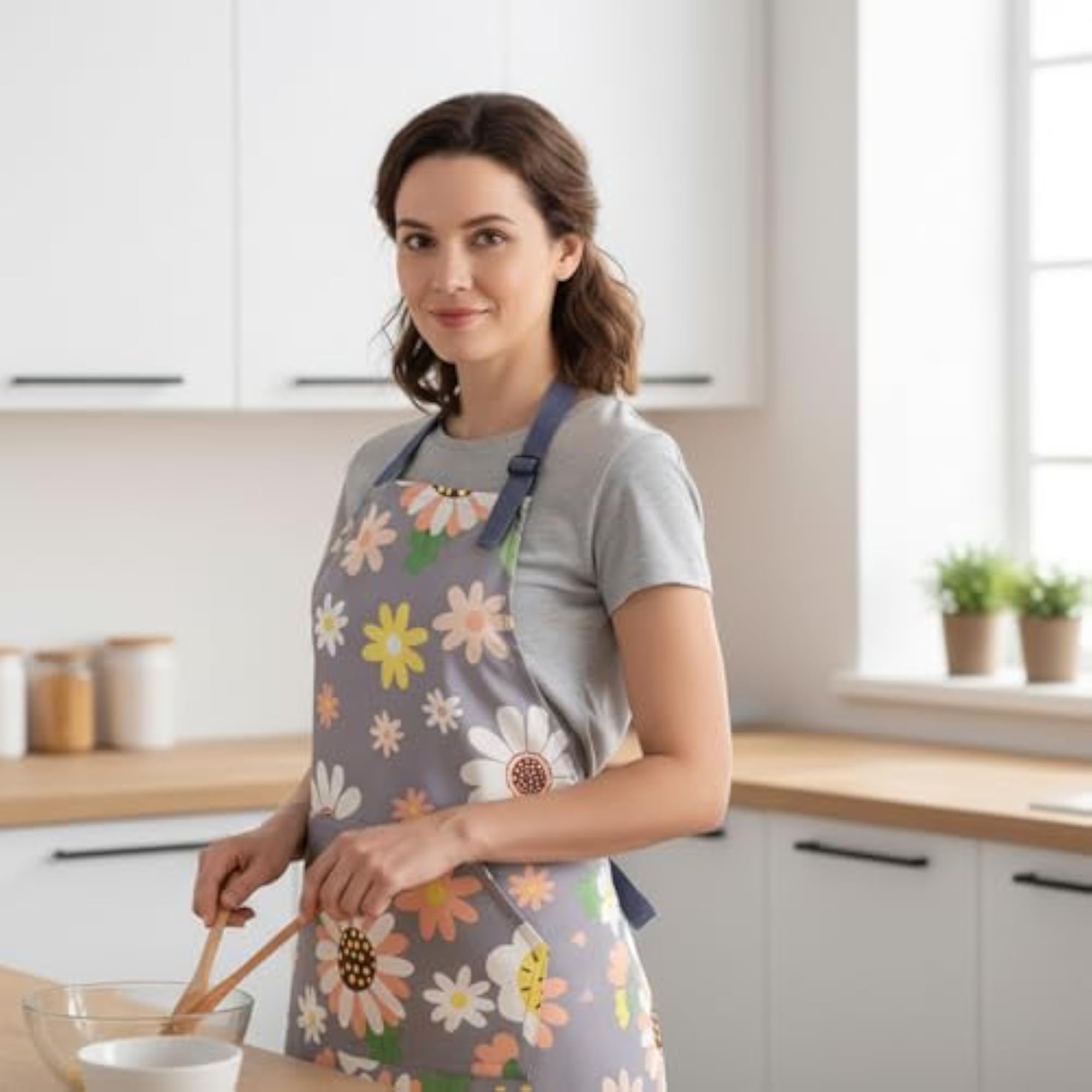 Stylish Canvas Cooking Apron for Men & Women
