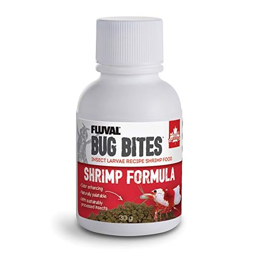 Fluval Bug Bites Fish Food for Shrimp, Brown, 1.06 oz