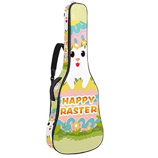 Housse de transport étanche pour guitare avec bandoulière réglable Motif écossais, Multicolore 05, 42.9×16.9×4.7 in… - Les Beatles, Paul McCartney, John Lennon, RIngo Starr, George Harrison