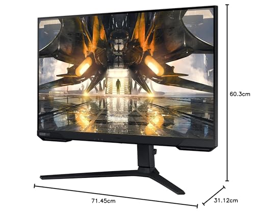 Gaming Odyssey G5 (S32AG504), Flat, 32'', 2560x1440 (QHD), HDR10, IPS, 165 Hz, 1 ms, FreeSync Premium, G-Sync, HDMI, Display Port, Ingresso Audio, HAS, Pivot, Flicker Free - Monitor - Immagine 5