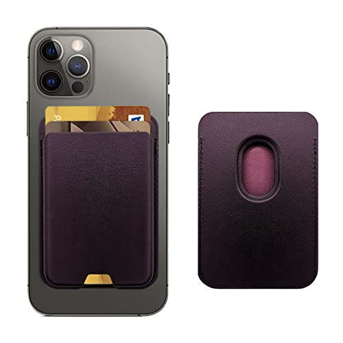 Magnetic Wallet Compatible with MagSafe for iPhone 17 16 15 14 13 12 Pro Max Air Plus Model, Mag 3 Safe Card Holder Stick on Accessories for Cell Phone & Case, Modena