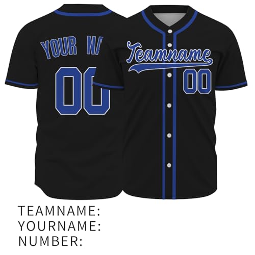 Customized Classic Baseball Jersey for Men Women Custom Classic Baseball Jersey with Logo Button Down Teams Shirts miniatura 6