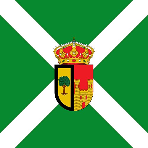 Drapeau Escurial Cáceres résistant pour mât de mairie