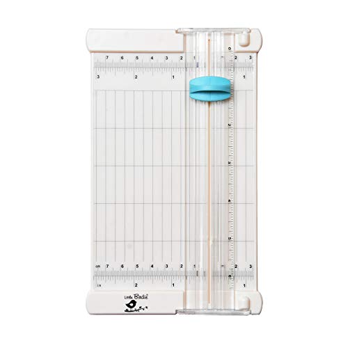 Image of Little Birdie Paper Trimmer and Scoring Board | Compact 3in x 6in Paper Cutter (A5) for Craft, Office, and Home Use | Includes Cutting and Scoring Blades | Anti-Slip Base and Easy Blade Change