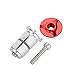 Bicycle Headset Screw, Top Bolt Expansion Bolt for Road Bike, Front Fork, Set of Adjustable Screwdrivers, Hanging Core Accessory(Red)