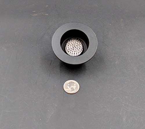 Jwl Hawnkoa Products Kenzan Ikebana Black Color Water Holding Flower Arranger Pin Frog 3" Lip Fits 2" Hole (1 Item) #TOP5