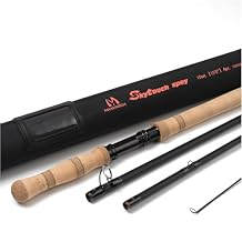 Maxcatch Skytouch Switch Spey Fly Rods, Two-Handed Fast Action Fly Fishing Rod with Cordura Tube
