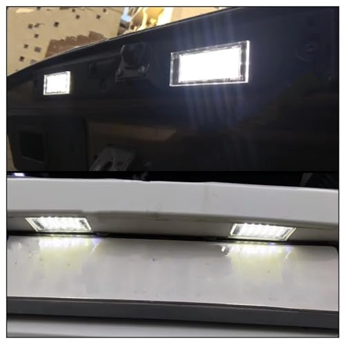 Conjunto de luz de matrícula contra multas e ITV en Nissan NV400 e Interstar 5
