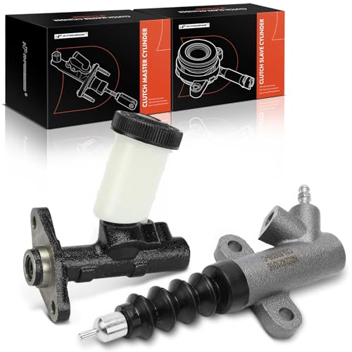 A-Premium Clutch Master Cylinder and Clutch Slave Cylinder Compatible with Mazda Miata 1990-1997/1999-2005 Replace# NA0141400 NA0141920