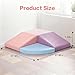 Climbing Foam Blocks for Toddlers: PU Leather Foam Blocks for Kids Active Play - Toddler Climbing Toys Indoor - Durable Playground Gym Preschool Toddler Toys for Boys and Girls (Purple/Pink)