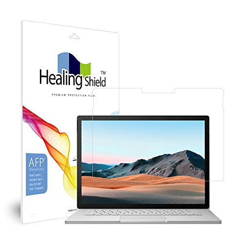 Healingshield スキンシール液晶保護フィルム Screen Protector Oleophobic AFP Clear Film Compatible with Microsoft Surface Book3 15