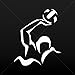 Decal Stickers Water Polo Athlete Car door Hobbies Sports car Durable White (5 X 4.15 In)
