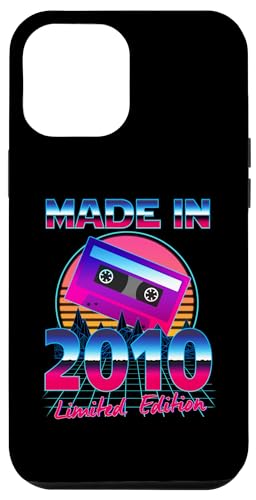 Custodia per iPhone 13 Pro Max Retro Vintage 80s 2010 14th Birthday Kids 14 Years Old Custodia per iPhone 13 Pro Max Retro Vintage 80s 2010 14th Birthday Kids 14 Years Old