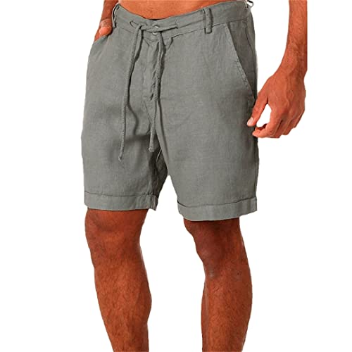Short en lin pour homme respirant idéal pour vos vacances au soleil