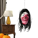 Photo Gallery tuxuseo testa finta | testa decorativa per halloween | ornamento realistico per parte del corpo per labirinti horror, stanze di fuga, sfondi fotografici, mostre da giardino, teatro Photo Gallery tuxuseo testa finta | testa decorativa per halloween | ornamento realistico per parte del corpo per labirinti horror, stanze di fuga, sfondi fotografici, mostre da giardino, teatro