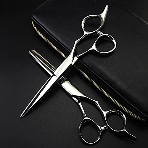 Ciseaux de coiffure 440c YZCIS tranchant rasoir et haute précision de 6 pouces