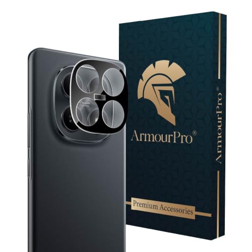 Image of ArmourPro Premium Camera Lens Protection Compatible with Redmi Note 15 (6.77 Inches) With Edge to Edge Full Camera Coverage | Black, Pack of 1